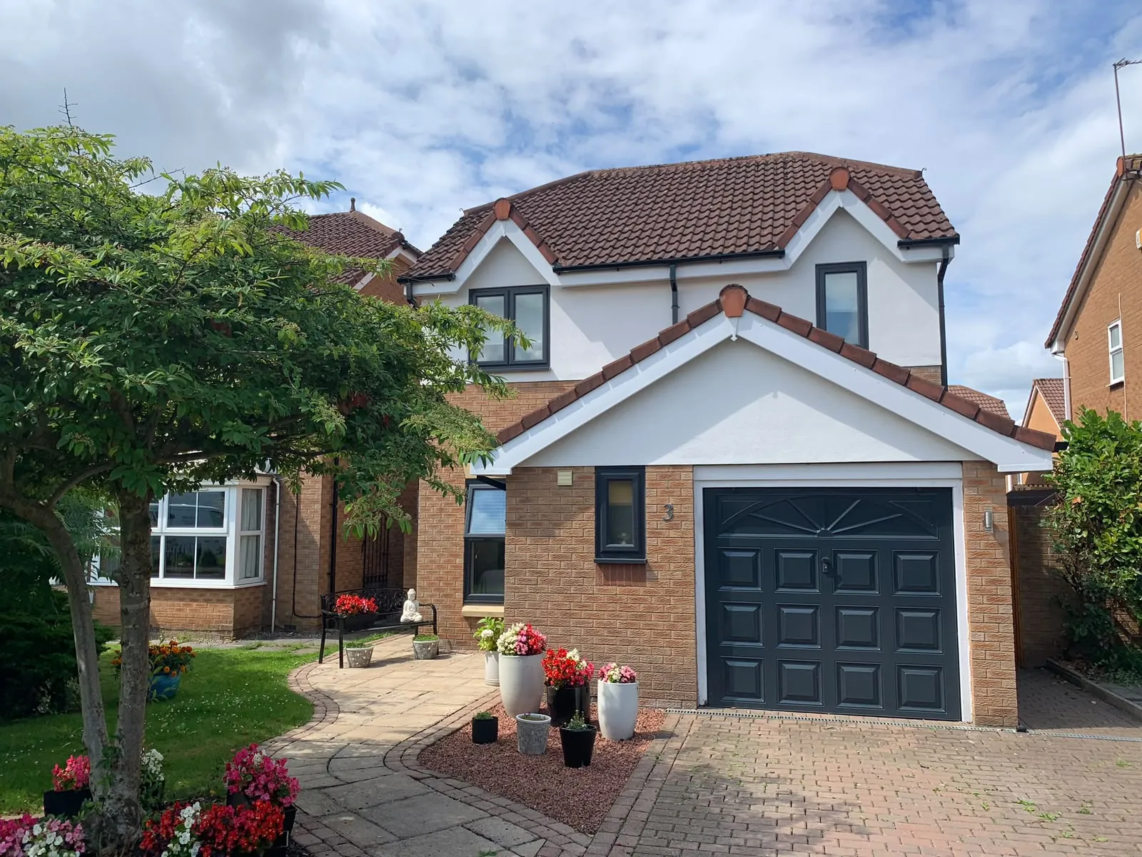 family home after work by Mark Cobham Plastering