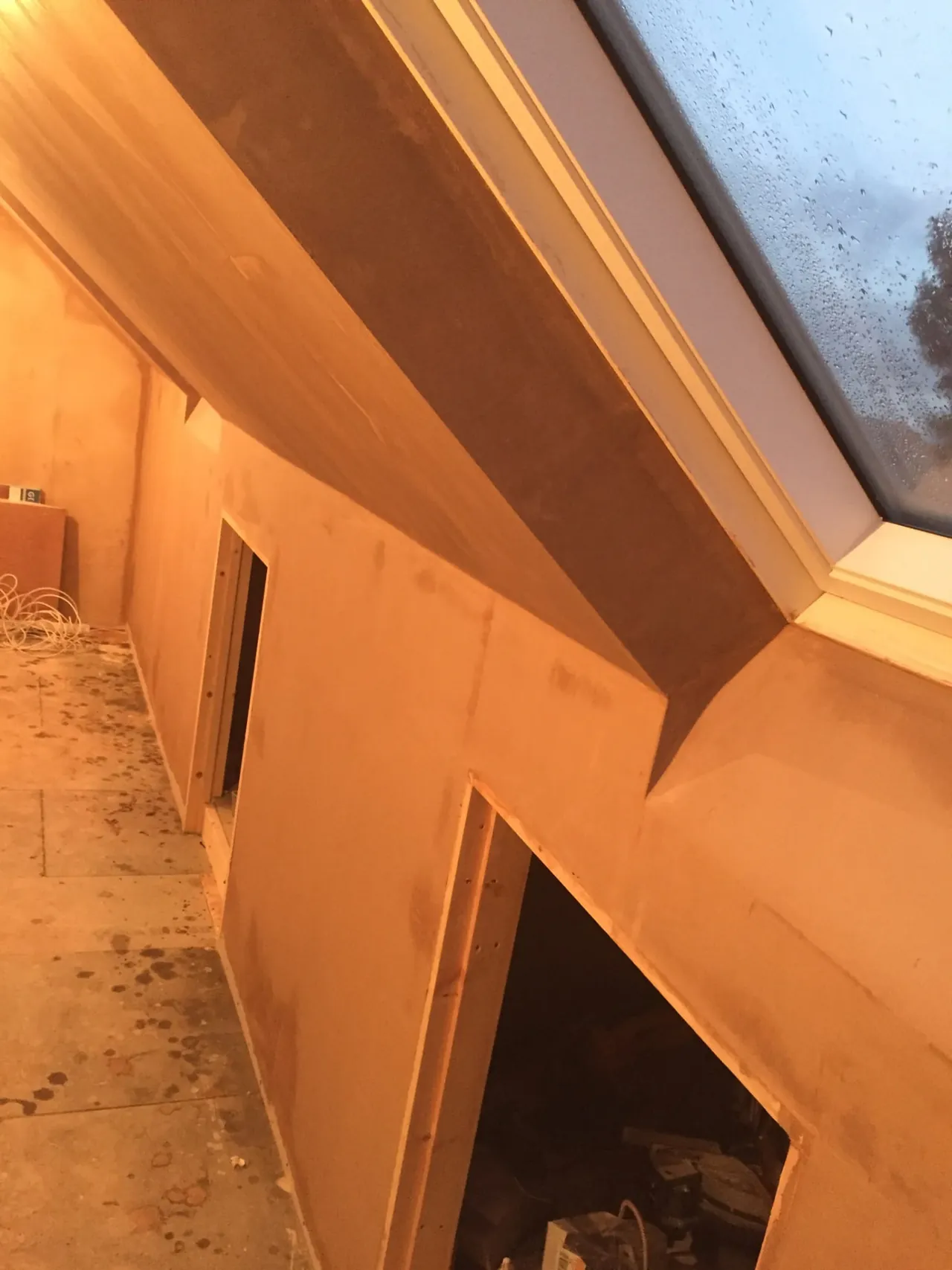 Interior plastering and skimming project, finished result – Mark Cobham Plastering Stockport